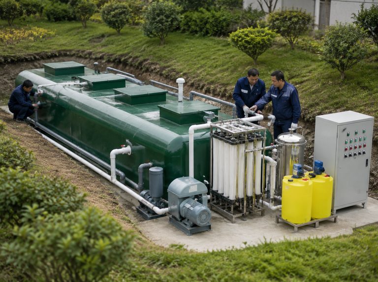 东安区地埋式AAO/MBR生活污水处理设备